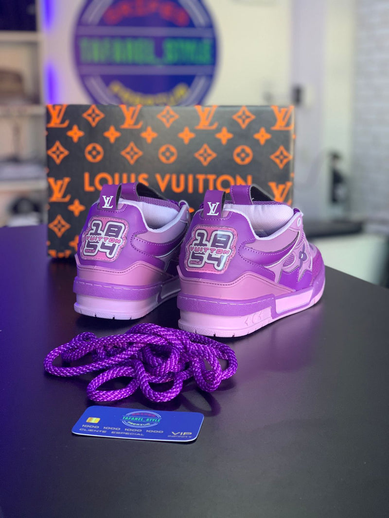 Tênis LV skate Roxo