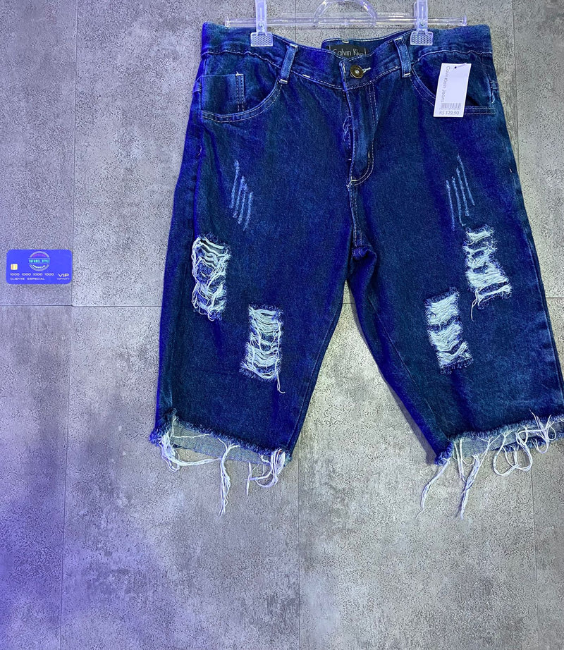 Short jogador azul