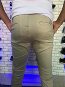 Calça alfaiataria Bege