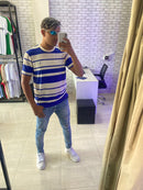 Óculos Juliet Plasma lente azul borracha branca