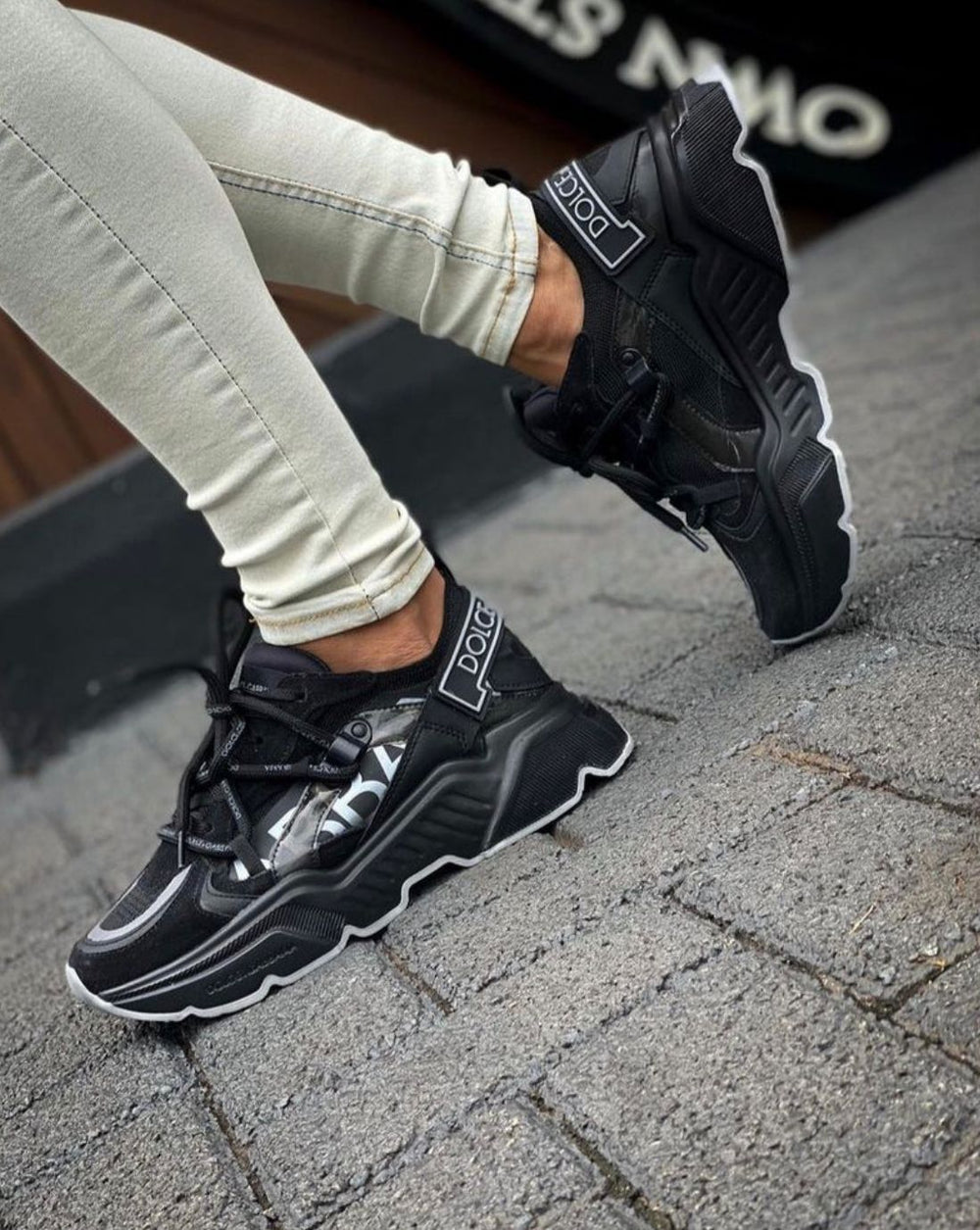 Dolce Gabbana DM Sneaker Lançamento P/C