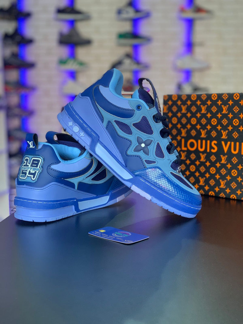 Tenis Lv skate azul