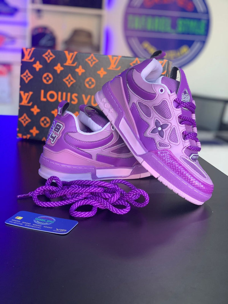 Tênis LV skate Roxo