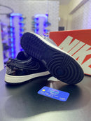 Nike Jordan preto com azul