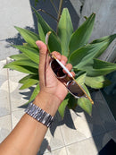 Óculos Juliet lente dourada