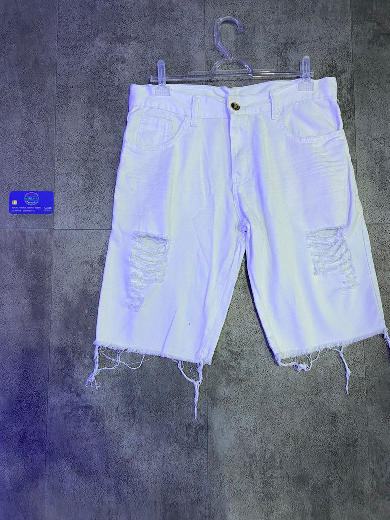 Shorts Jeans Branco