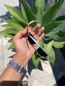 Oculos Juliet borrachinha branca