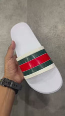 Slide Gucci BRANCO