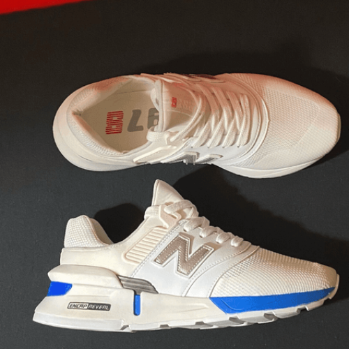 New balance 997 branco online e azul